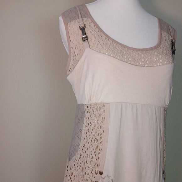 Angels Never Die Boho Tunic Dress Pink Size 2 - Picture 8 of 10